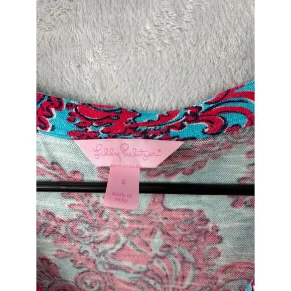 Lilly Pulitzer Westley Tunic – Cerulean Blue – Size Small - Picture 6 of 7